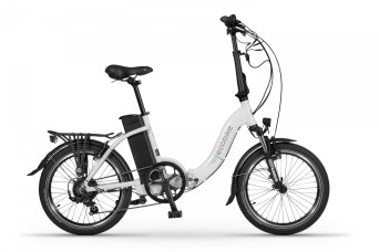 Rower składak elektryczny EcoBike Even biały