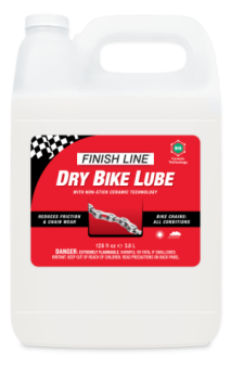 Olej rowerowy Finish Line DRY LUBE BN Ceramic 3800ml