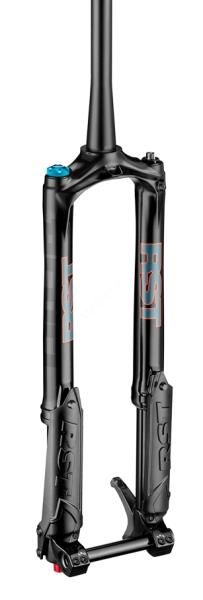 Amortyzator RST STITCH 29'' , 160mm, taper 28,6-1,5x260x0, czarny mat, Disc, oś TA 20mm