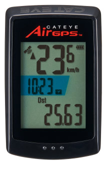 Licznik rowerowy CATEYE AIR GPS CC-GPS100 czarny