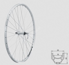 Koło przednie Kellys KLS DRAFT F, 28/29", silver