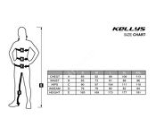 Spodenki unisex Kellys KLS VULCANO krótkie z wkładką - 6