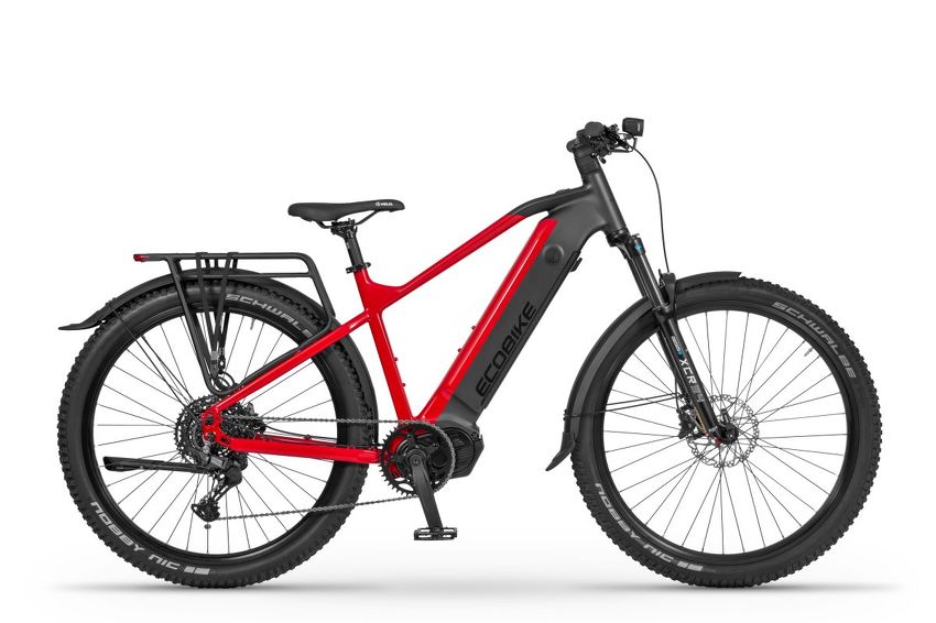 Rower elektryczny Ecobike RX 500 Black Red SUV -CAN - Ubezpieczony