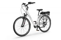 Rower elektryczny 28'' EcoBike Traffic White  - Ubezpieczony - 3