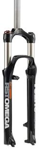 Amortyzator RST OMEGA 26 RL (manetka), 100mm, 28,6x260x0, czarny, Disc/V-Brake, oś 9mm