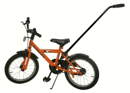 Rączka / popychacz / kijek do rowerka dziecięcego ATRANVELO SAFERIDE rozpinana czarna