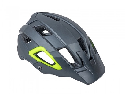 Kask kolarski Author TRAIL X9 szaro-żółty(fluo)