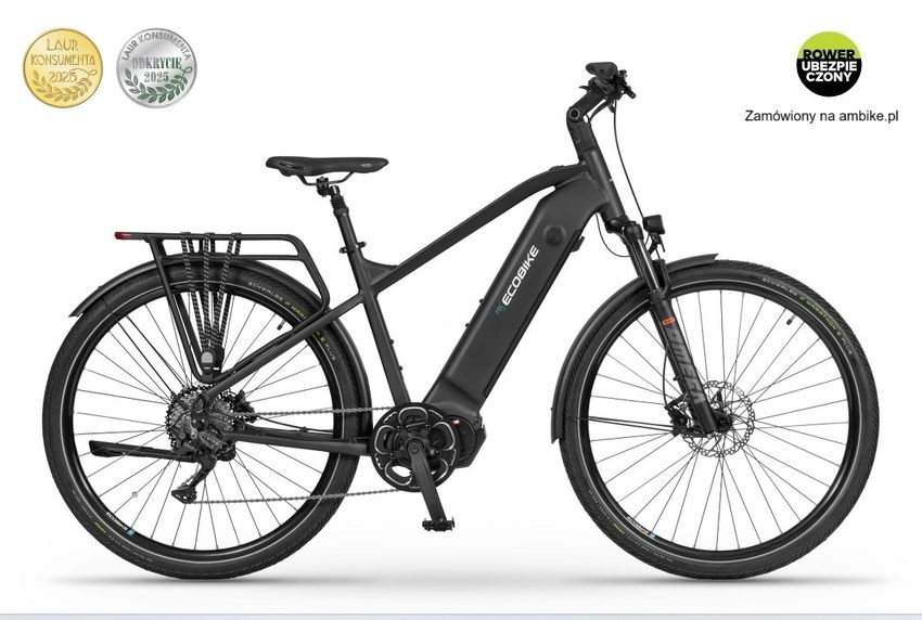 Rower elektryczny Ecobike MX 500 Graphite  + ubezpieczenie