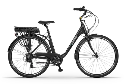 Rower elektryczny 28'' EcoBike Basic Black  - Ubezpieczony