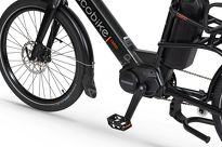 Rower elektryczny Ecobike Cargo 2 Baterie 1325 Wh z dodatkowym siedziskiem - Ubezpieczony - 8