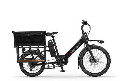 Rower elektryczny Ecobike Cargo 2 Baterie 1325 Wh z dodatkowym siedziskiem - Ubezpieczony