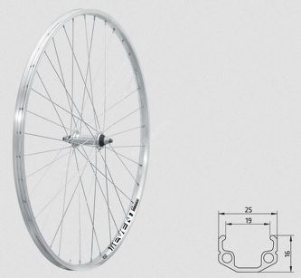 Koło przednie Kellys KLS EVENT F, 28", silver