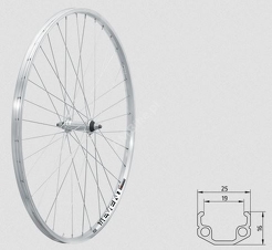 Koło przednie Kellys KLS EVENT F, 28", silver