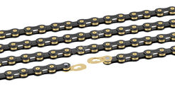 Łańcuch CONNEX 11sB czarny 118 ogniw, spinka conneX link