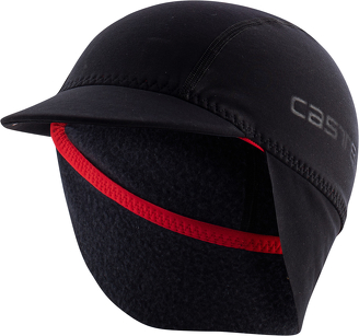 Czapeczka kolarska Castelli Nano Thermal, czarna, UNI