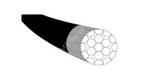 Linka przerzutki teflonowana 1.1mm x 2000mm Accent - 3