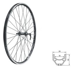 Koło przednie V-brake Kellys DRAFT F, 26", black