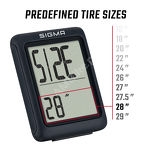 Licznik rowerowy Sigma BC 5.0 WR - 9