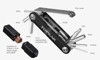 Zestaw Narzędzi Topeak Tubi 11 Combo + (zestaw naprawczy do opon bezdędkowych) - 7