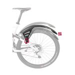 Błotnik tylny Zefal Deflector RS75 koła 27-29 opona max 2.8 - 2