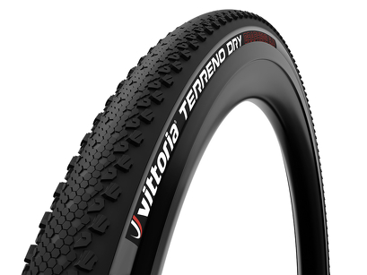 Opona Vittoria gravel Terreno Dry G2.0 700x38C, czarno-antracytowa, TNT