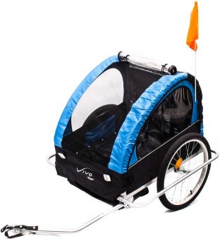 Przyczepka rowerowa Vivo Voyager BT-004 dla 2 dzieci