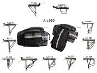 Sakwa rowerowa na bagażnik Sport Arsenal art. 560  - 7