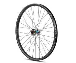 Koło przednie DARTMOOR Shield 26'' czarne anodowane z piastą w kolorze petrol 32h