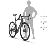 Rower gravel Kellys Groot 30 Graphite Grey - 3