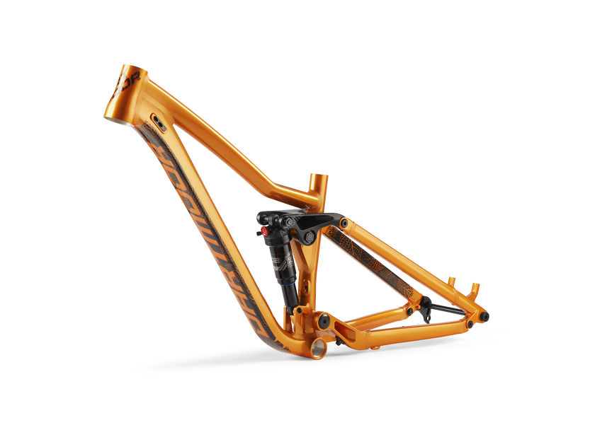 Rama Dartmoor Rocbird Junior S 26/24'', z damperem X-Fusion O2 Pro R 185x50mm, koła 26