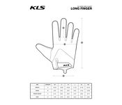 Rękawiczki rowerowe Kellys KLS Cutout Long - 5