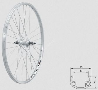 Koło tylne Kellys KLS EVENT R, 26", silver