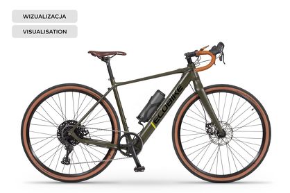 Rower elektryczny gravel EcoBike Forest Plus 19'' - Ubezpieczony