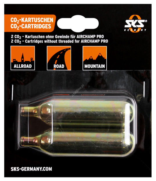 Naboje SKS CO2 do pompki Airchamp Pro 2*16g