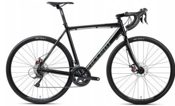 Rower gravel Accent Falcon czarno-grafitowy