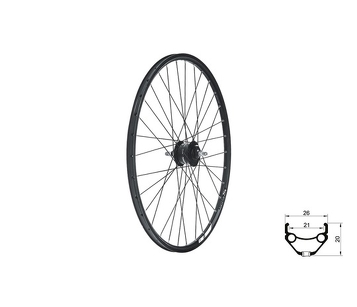 Koło przednie Kellys DRAFT Dynamo DSC, 28/29", black