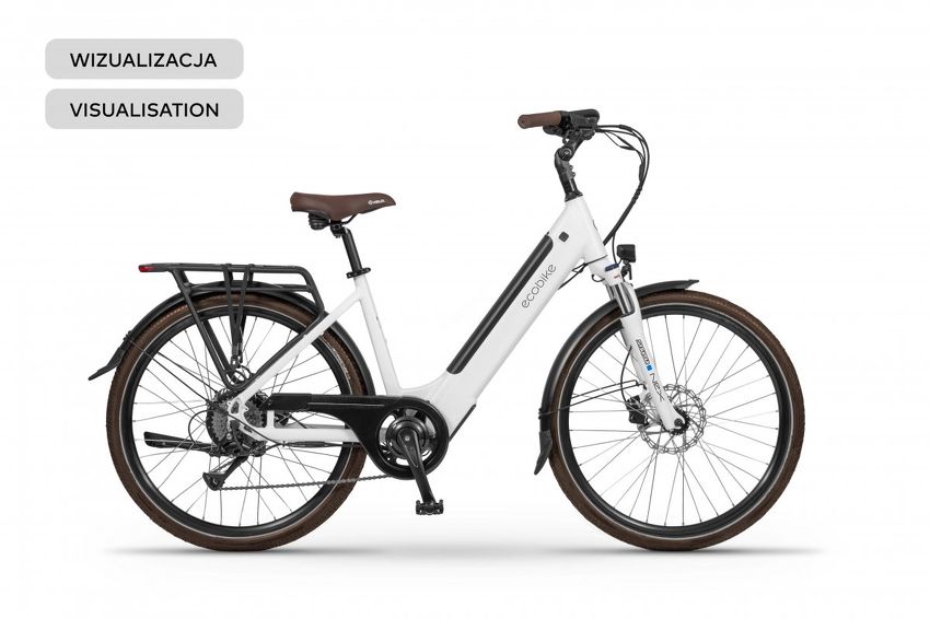 Rower elektryczny EcoBike X-City White 17