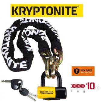 Łańcuch z kłódką Kryptonite New York Fahgettaboudit 150 cm