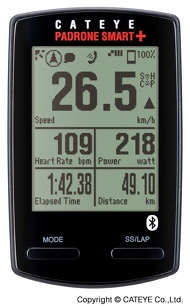Bezprzewodowy licznik Cateye PADRONE SMART+ CC-SC100B / 3 wersje