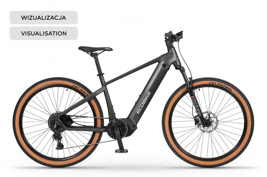 Rower elektryczny MTB Ecobike Core Moonstone - Ubezpieczony