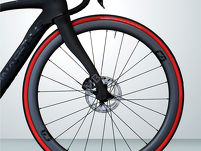Opona szosowa Vittoria Corsa PRO G2.0, czarno-czerwona, zwijana, TLR - 7