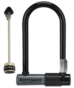 U-Lock KRYPTONITE Kryptolok series 2 Mini 7 + WheelBoltz Front