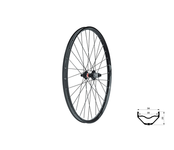  Koło tylne Kellys KLS VALOR 3 DSC R, 28/29", black 