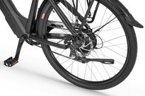 Rower elektryczny EcoBike X-city czarny - Ubezpieczony - 11