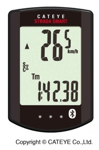 Licznik bezprzewodowy Cateye STRADA SMART CC-RD500B czarny (ISC-12;HR-12)