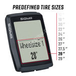 Licznik rowerowy Sigma BC 14.0 WR - 9