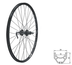 Koło tylne  Kellys KLS DRAFT DSC R, 26", black