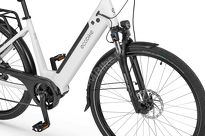 Rower elektryczny Ecobike LX 100 biały - Ubezpieczony - 12