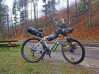 Bikepacking sakwa pod ramę Sport Arsenal art. 614 , wodoszczelna - 2