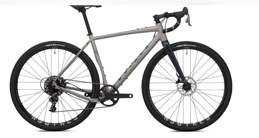 Rower gravel Ns Bikes Rag+ 2 Hydro / Raw / Silver